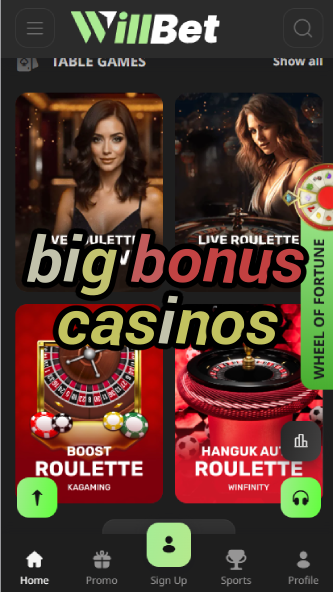 Big Bonus Casinos - Largest Bonus Offers-casinoorder.vip