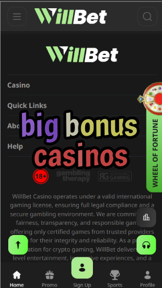 Big Bonus Casinos - Largest Bonus Offers-casinoorder.vip